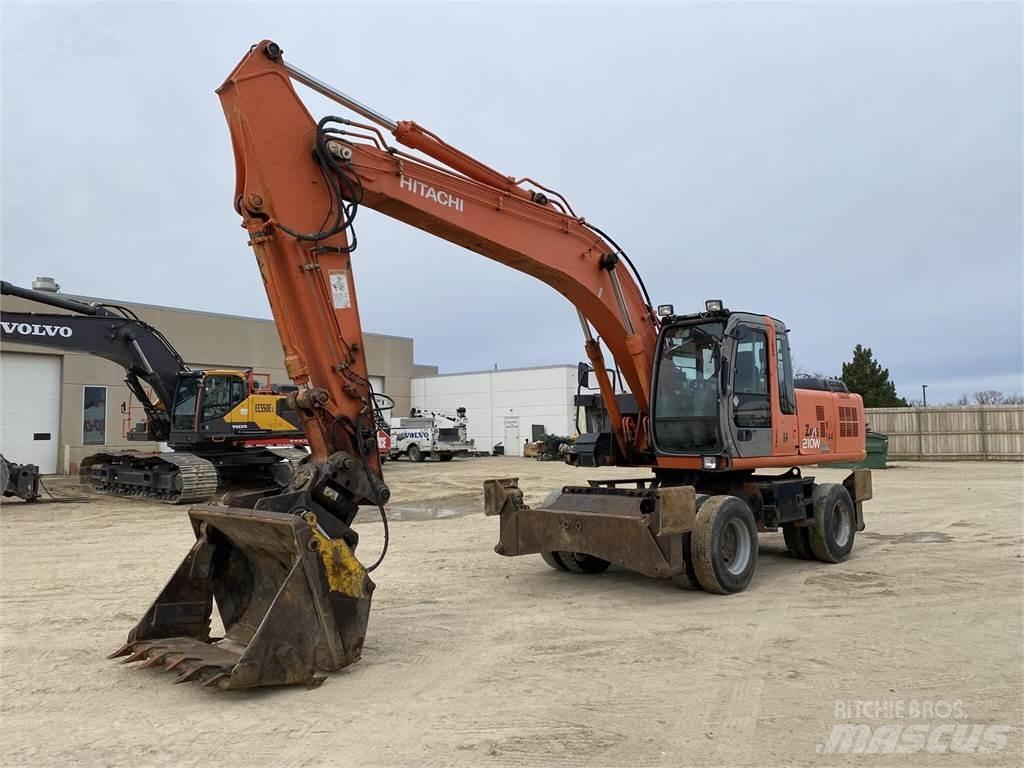 Hitachi ZX210W Hjulgravere