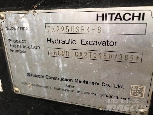 Hitachi ZX225USRK-6 Beltegraver