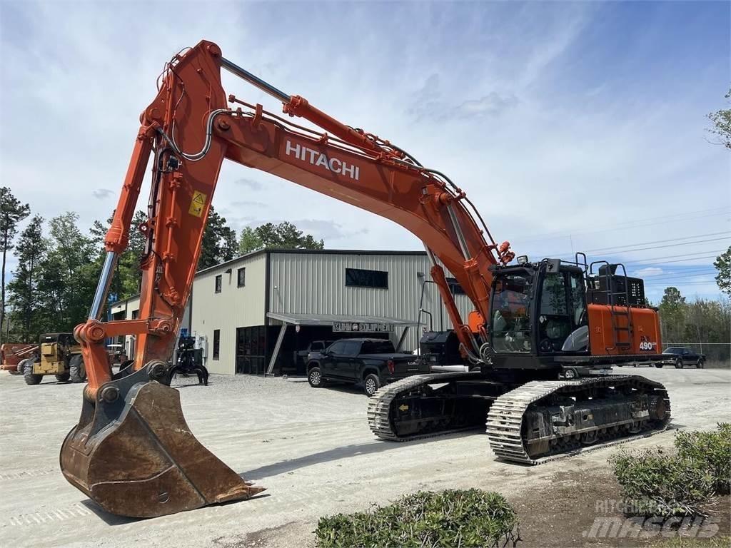 Hitachi ZX490 LCH-6 Beltegraver