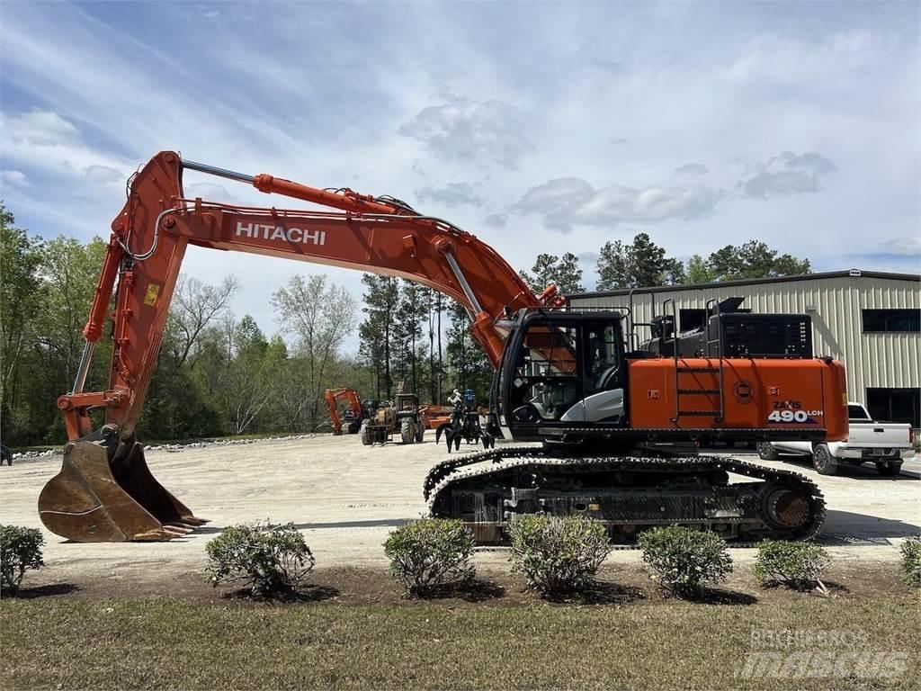 Hitachi ZX490 LCH-6 Beltegraver