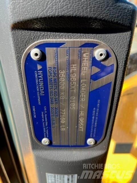 Hyundai HL965XT Hjullastere