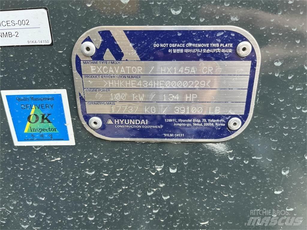 Hyundai HX145A LCR Beltegraver