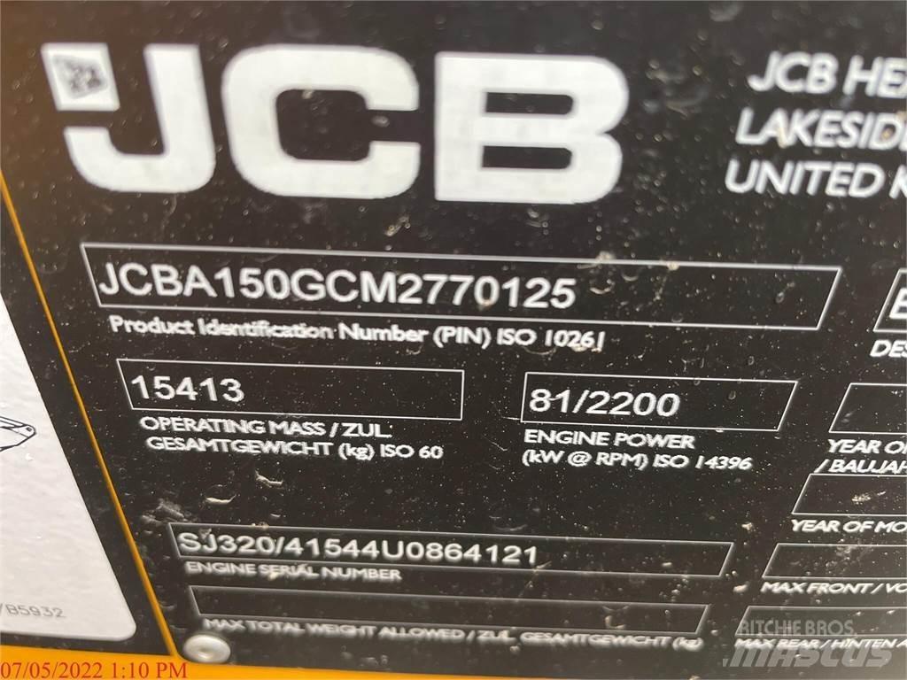 JCB 150X Beltegraver