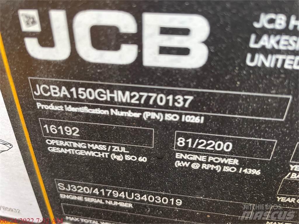 JCB 150X Beltegraver