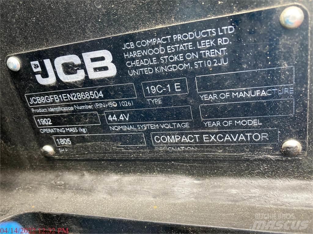 JCB 19C-1E Minigravere <7t