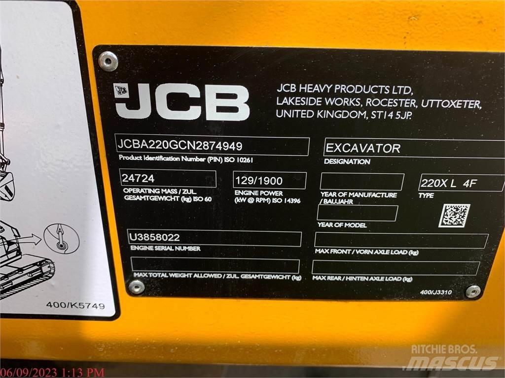 JCB 220X Beltegraver