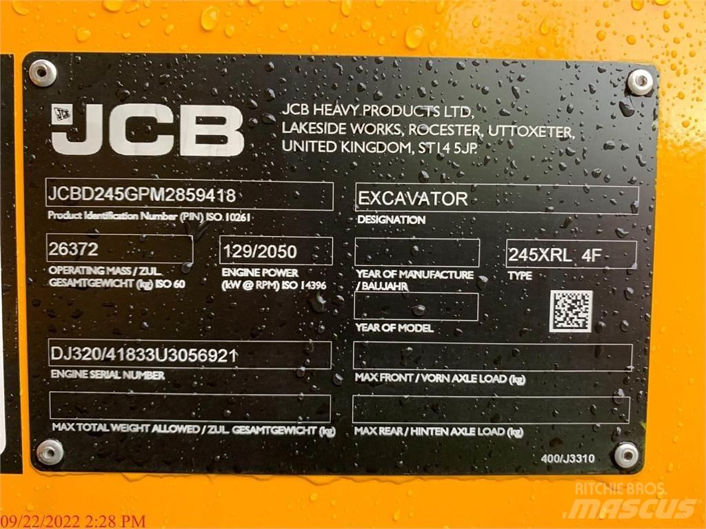 JCB 245XR Beltegraver