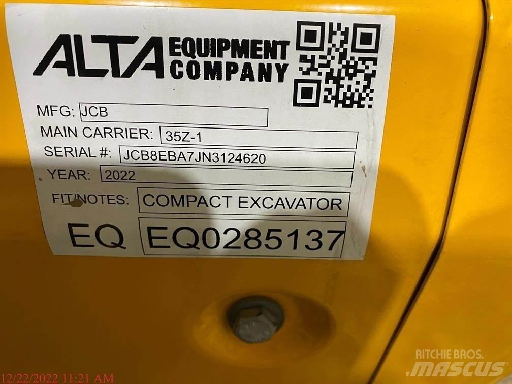 JCB 35Z-1 Minigravere <7t