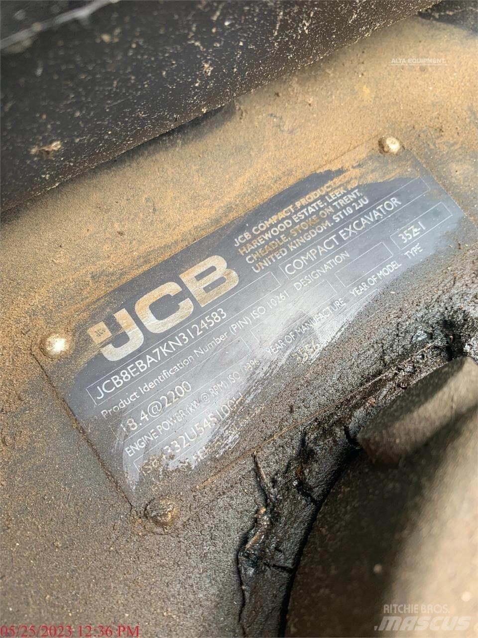 JCB 35Z-1 Minigravere <7t