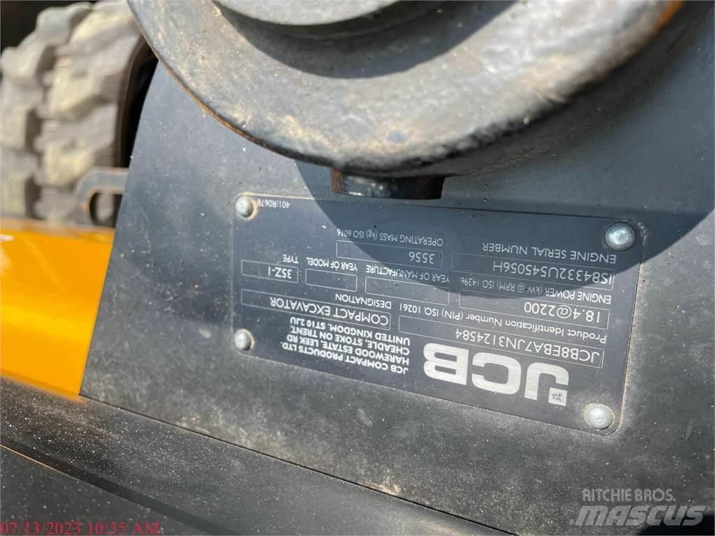 JCB 35Z-1 Minigravere <7t