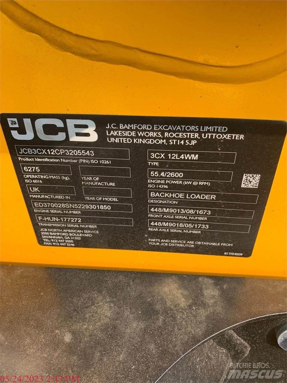 JCB 3CX Traktorgravere