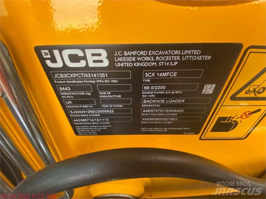 JCB 3CX14 Traktorgravere