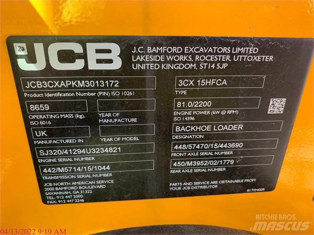 JCB 3CX15 SUPER Traktorgravere