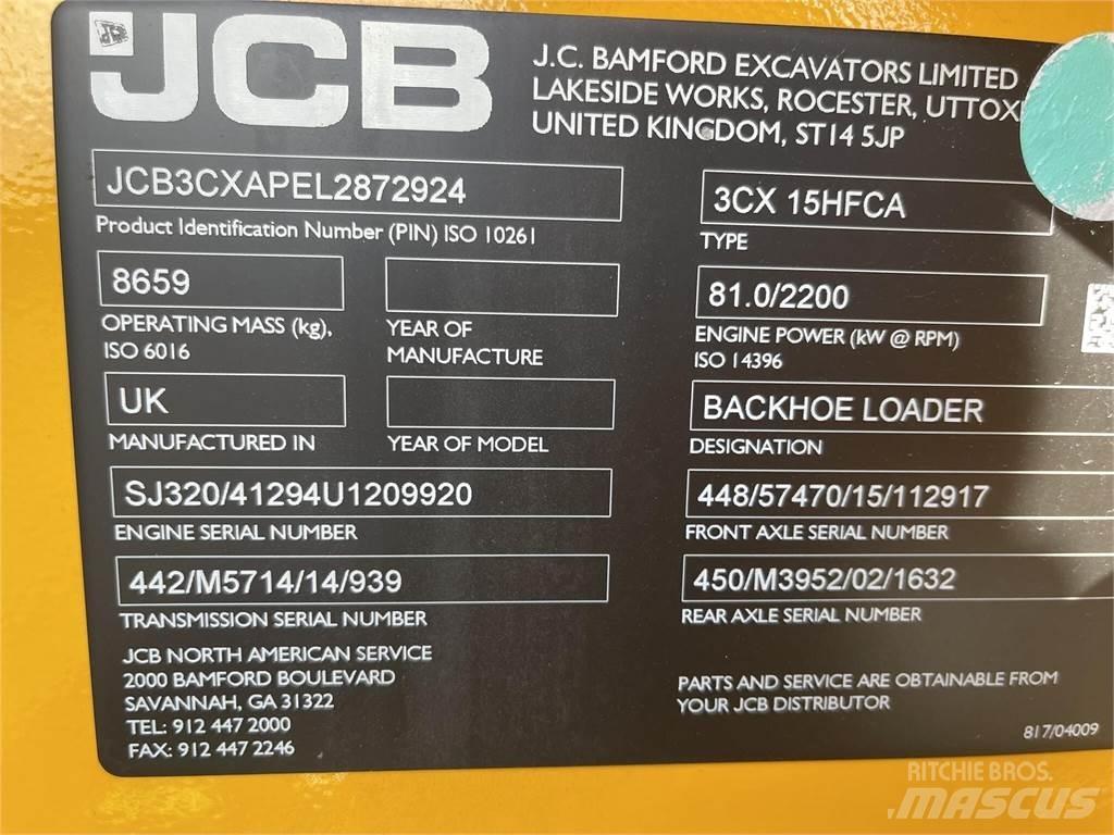 JCB 3CX15 SUPER Traktorgravere