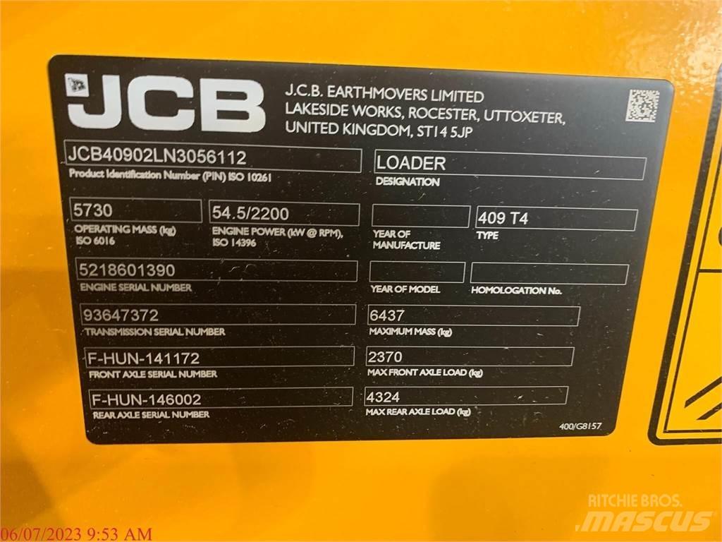 JCB 409 Hjullastere