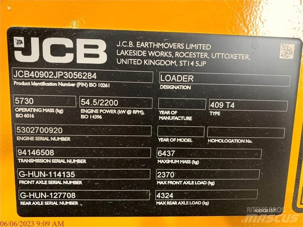 JCB 409 Hjullastere