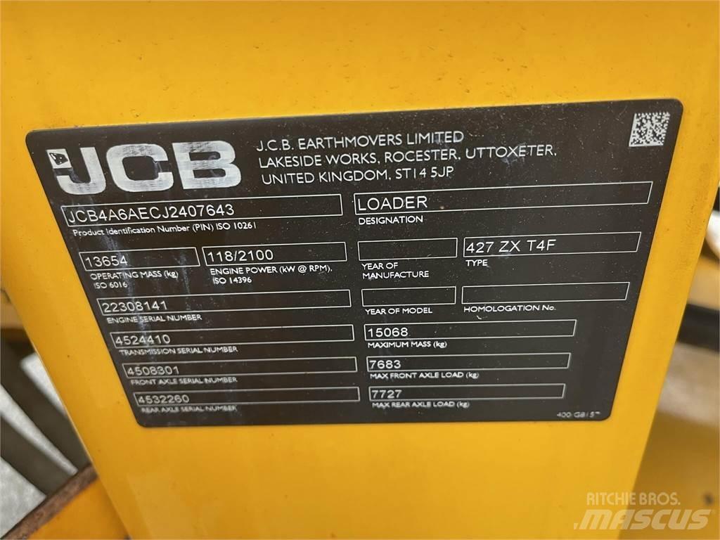 JCB 427ZX Hjullastere