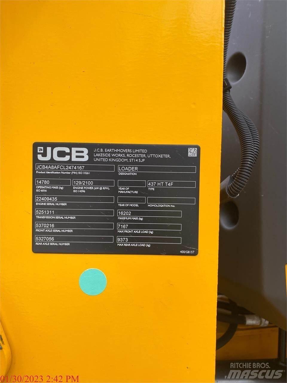 JCB 437HT Hjullastere
