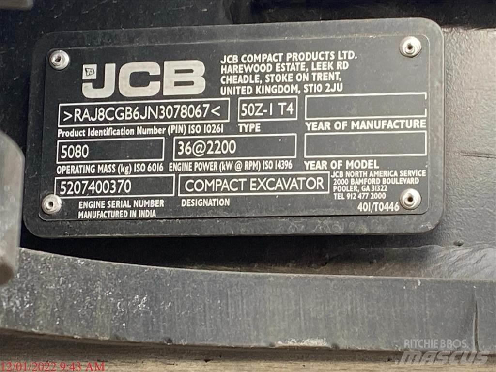 JCB 50Z-1 Minigravere <7t