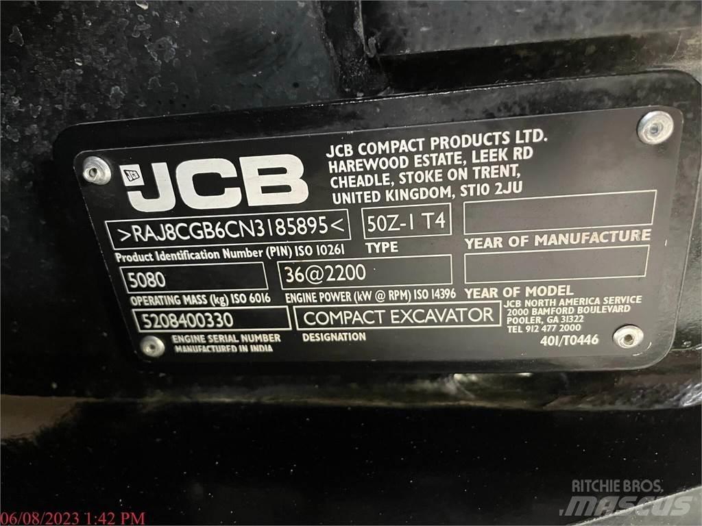 JCB 50Z-1 Minigravere <7t
