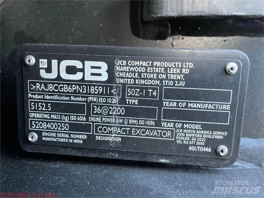 JCB 50Z-1 Minigravere <7t