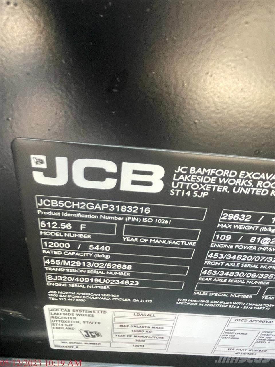 JCB 512-56 Teleskoplastere