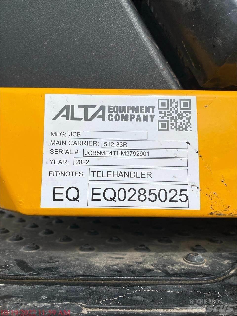 JCB 512-83R Teleskoplastere