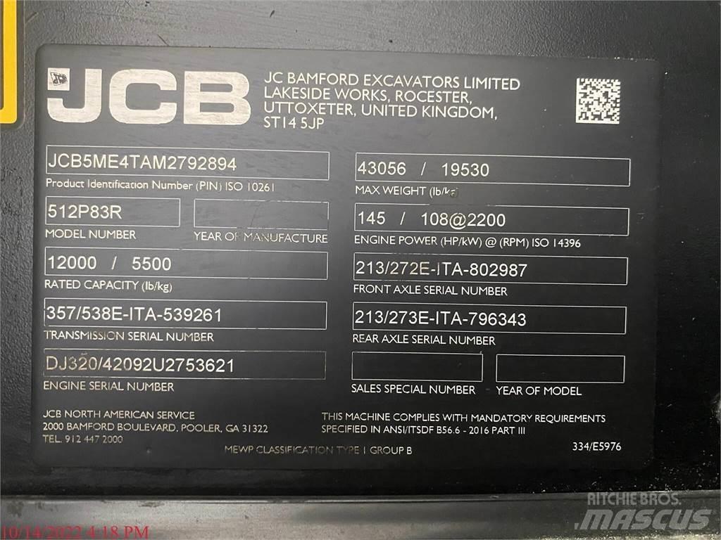 JCB 512-83R Teleskoplastere
