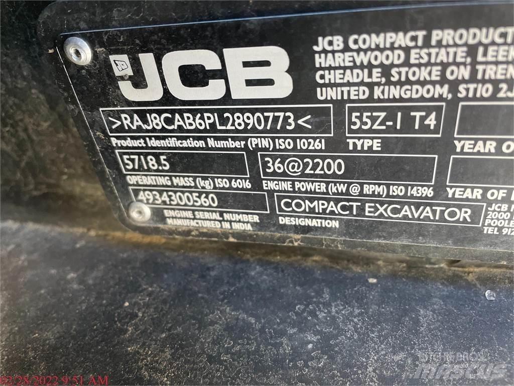 JCB 55Z-1 Minigravere <7t