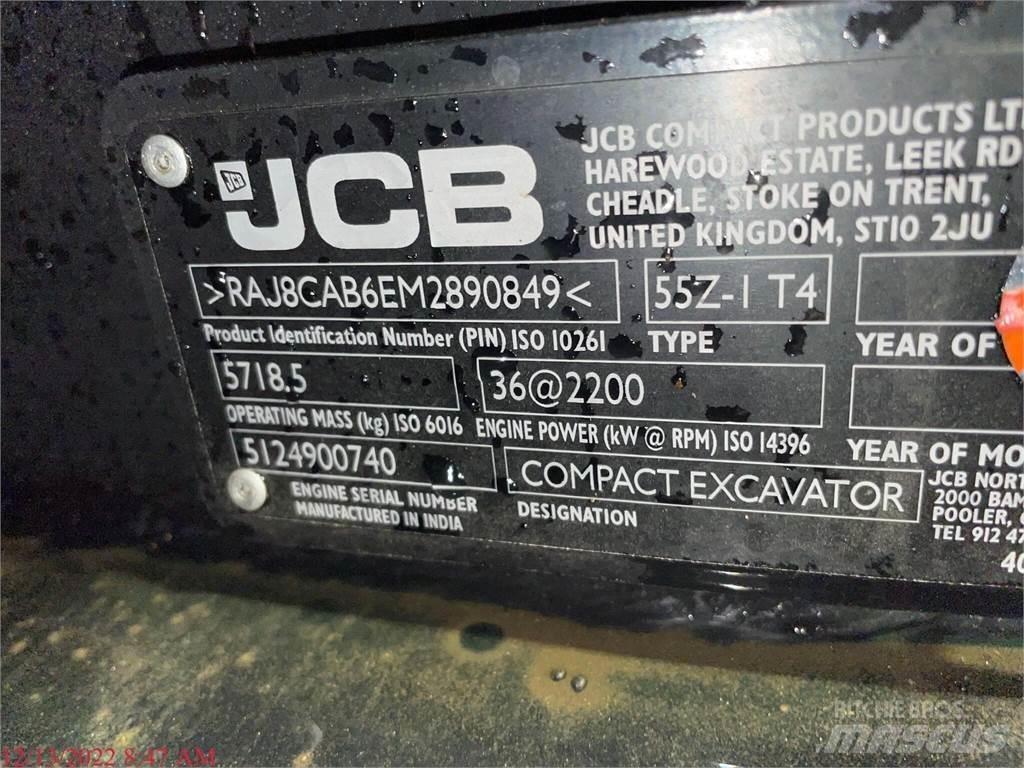 JCB 55Z-1 Minigravere <7t