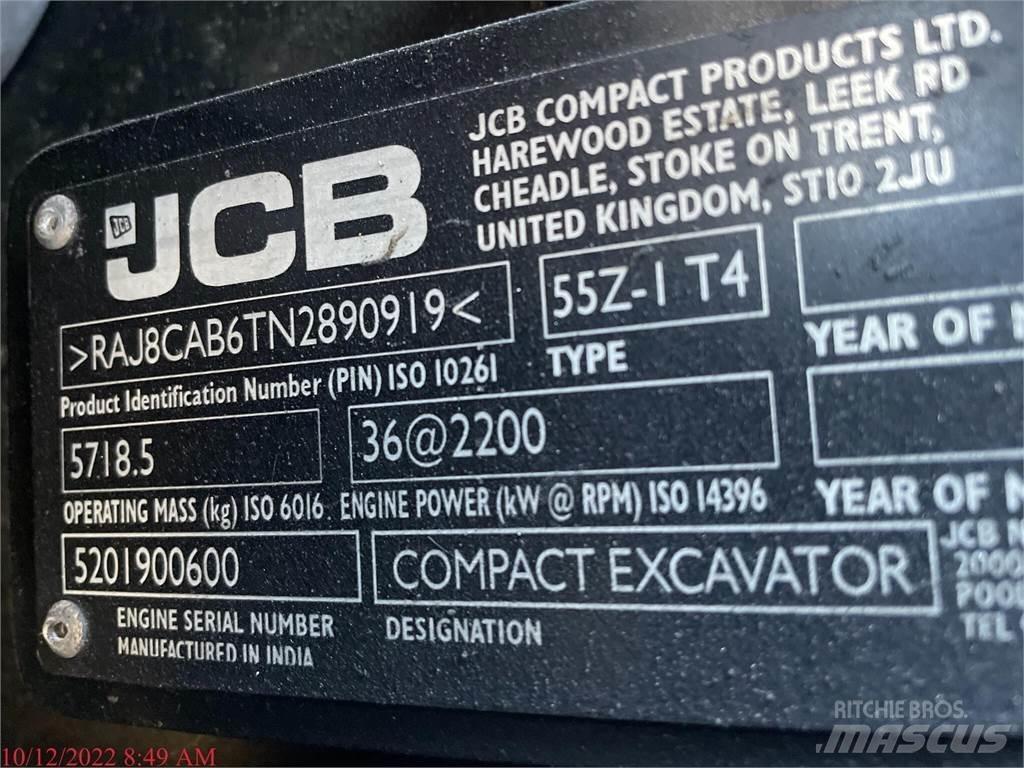 JCB 55Z-1 Minigravere <7t