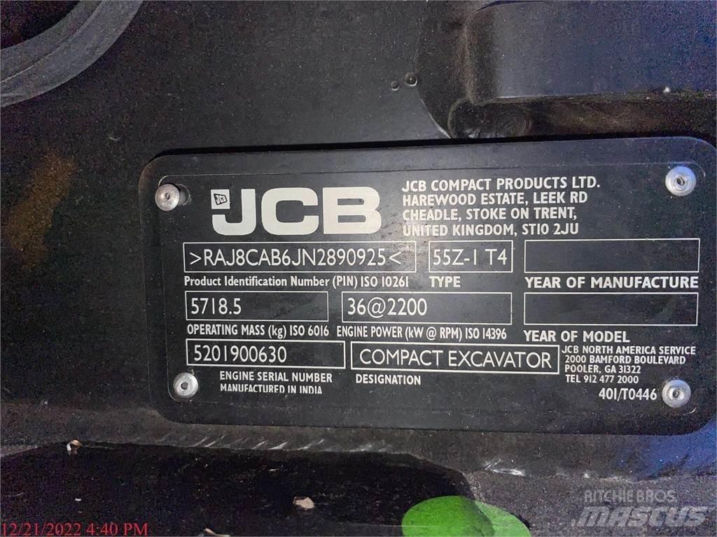 JCB 55Z-1 Minigravere <7t
