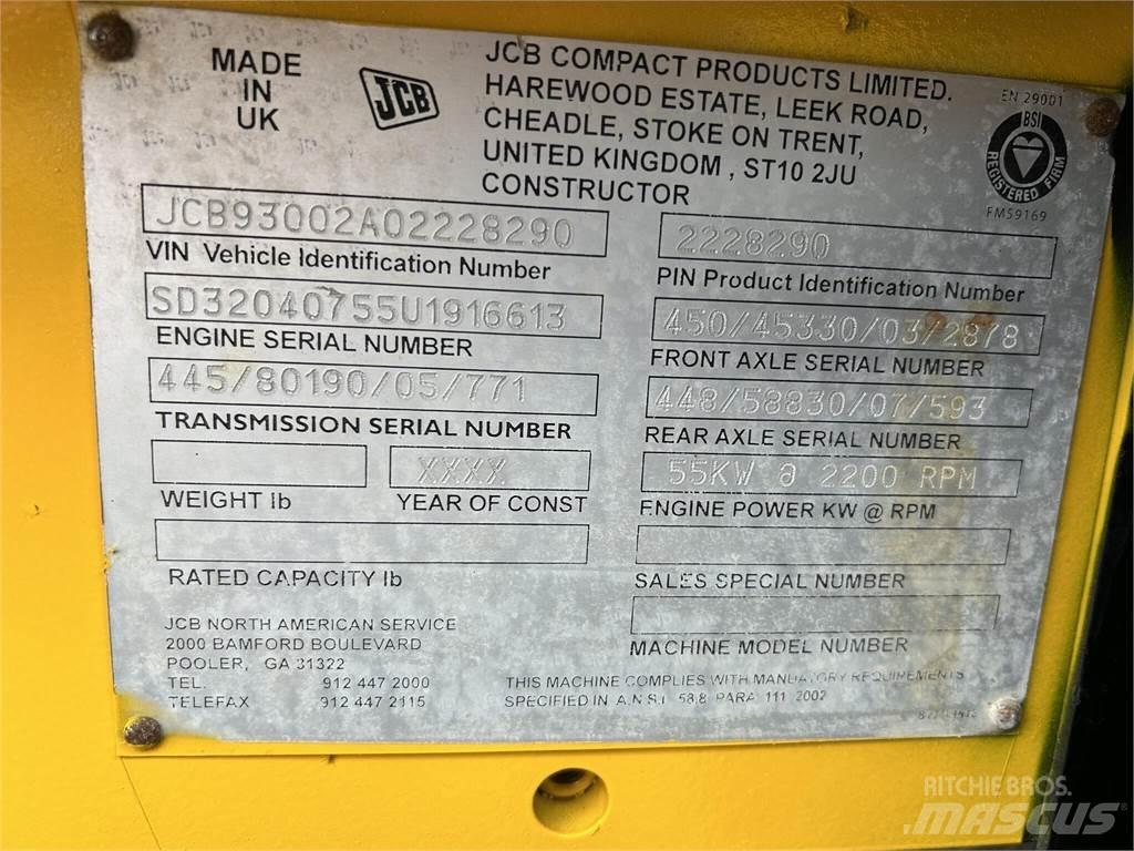 JCB 930 Terrenggående gaffeltruck