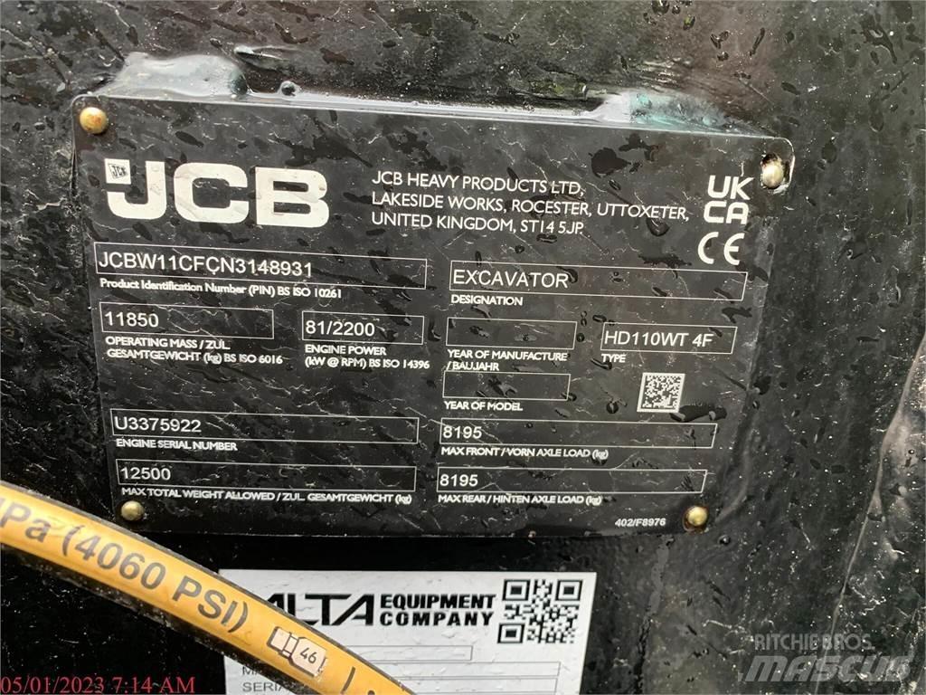 JCB HD110W Hjulgravere