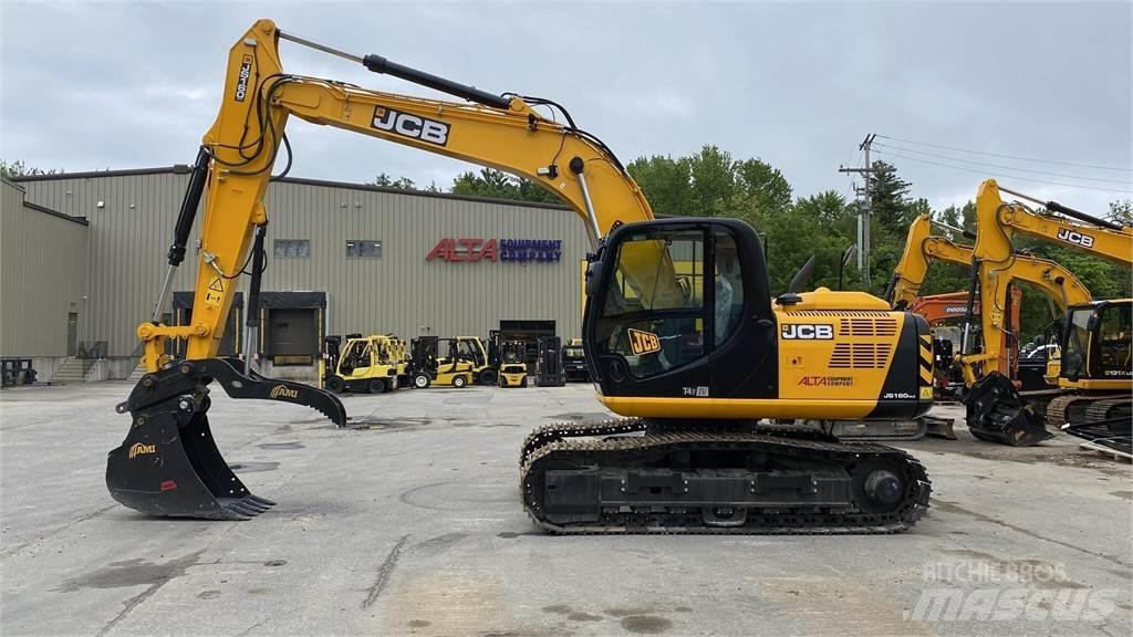 JCB JS160 Beltegraver