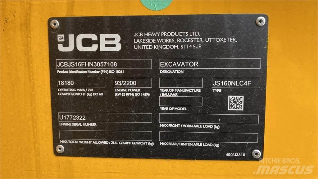 JCB JS160 Beltegraver
