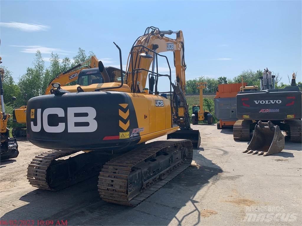 JCB JS160 Beltegraver