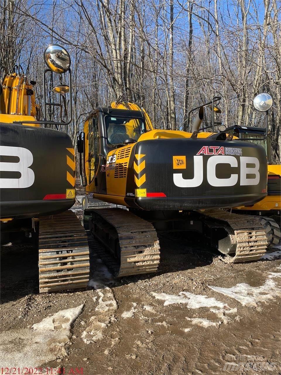 JCB JS160 Beltegraver
