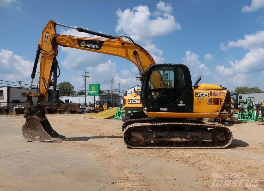 JCB JS160 Beltegraver