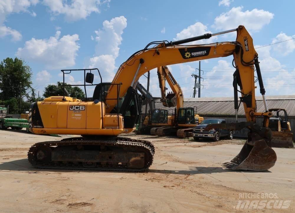 JCB JS160 Beltegraver