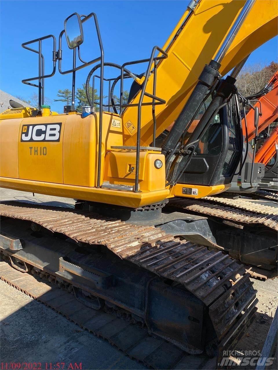 JCB JS220 Beltegraver