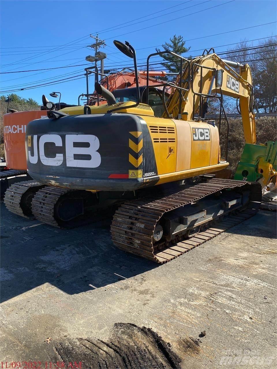 JCB JS220 Beltegraver