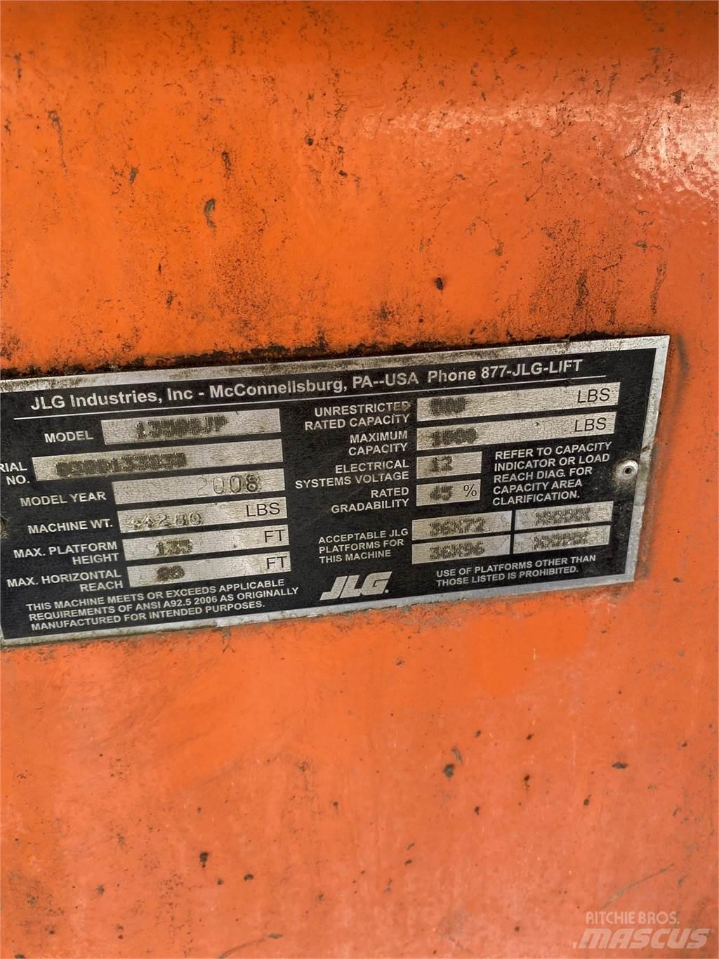 JLG 1350SJP Teleskop bomlifter