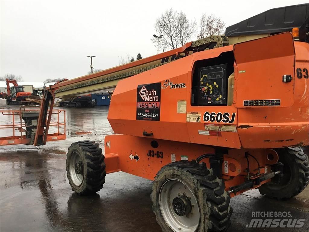 JLG 660SJ Teleskop bomlifter