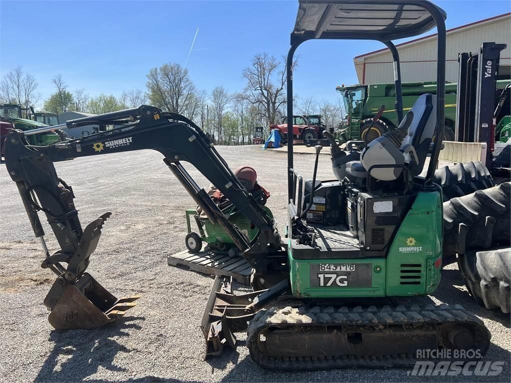 John Deere 17G Minigravere <7t