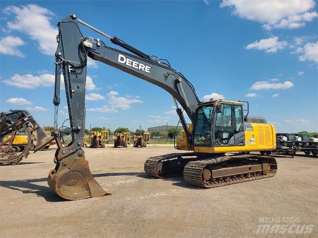 John Deere 210G LC Beltegraver