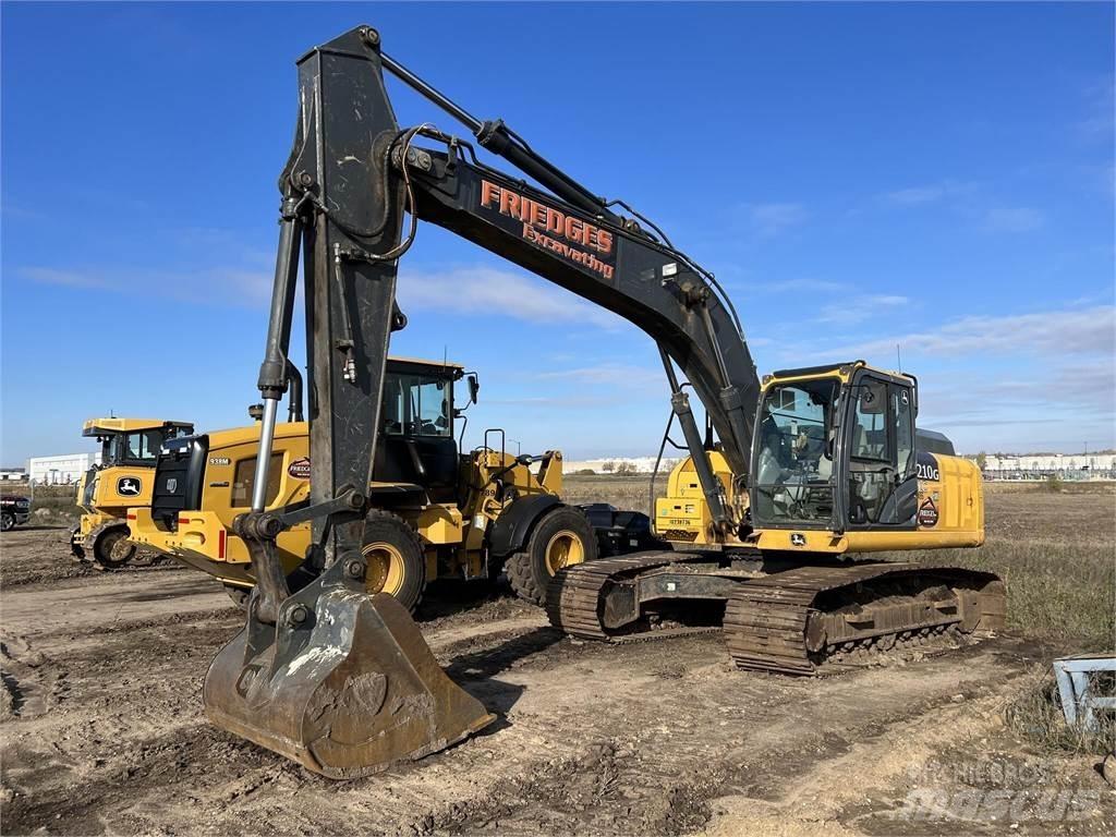 John Deere 210G LC Beltegraver