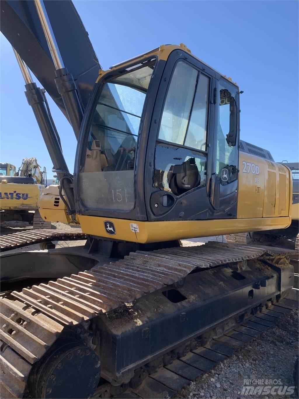 John Deere 270D LC Beltegraver