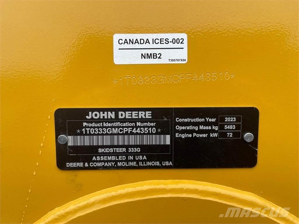 John Deere 333G Kompaktlastere
