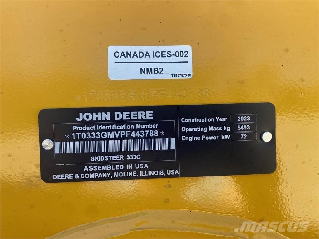 John Deere 333G Kompaktlastere